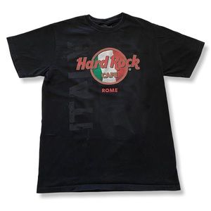HARD ROCK CAFE ITALY T-SHIRT (S-M)